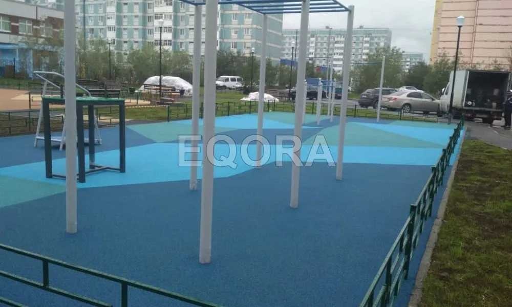 Как рассчитать необходимое количество материала при укладке резиновой крошки в Ноябрьске?